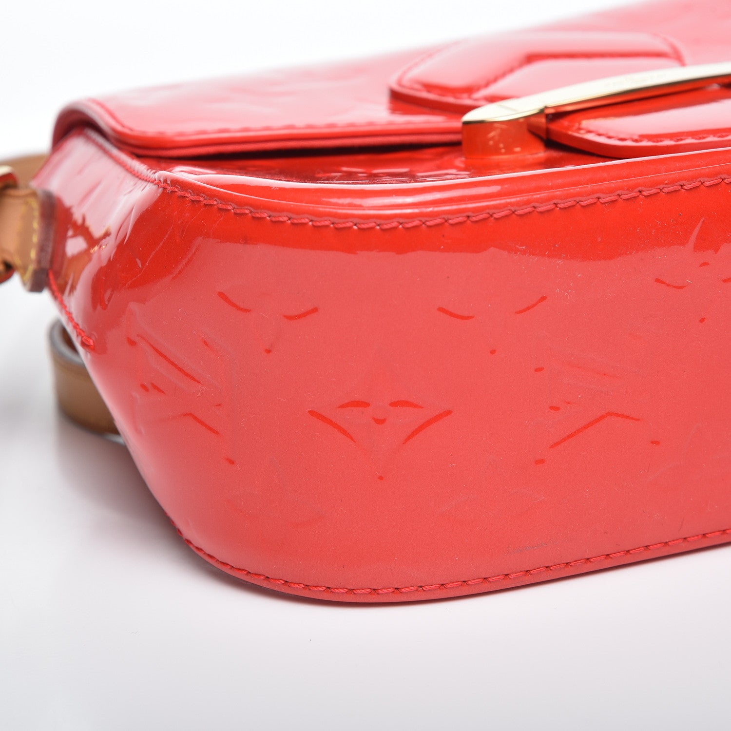 Louis Vuitton Vernis Bellflower PM Rouge Grenadine 5 of 10
