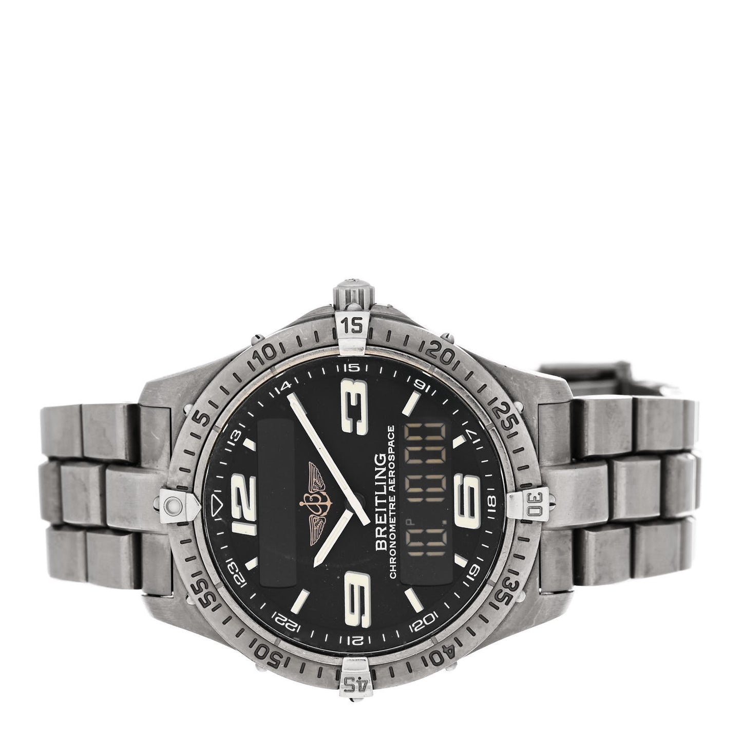 Titanium 40mm Aerospace Quartz Watch Grey E75362