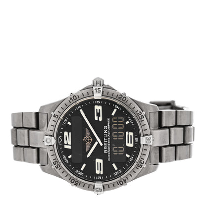 Breitling Titanium 40mm Aerospace Quartz Watch Grey E75362 2 of 4