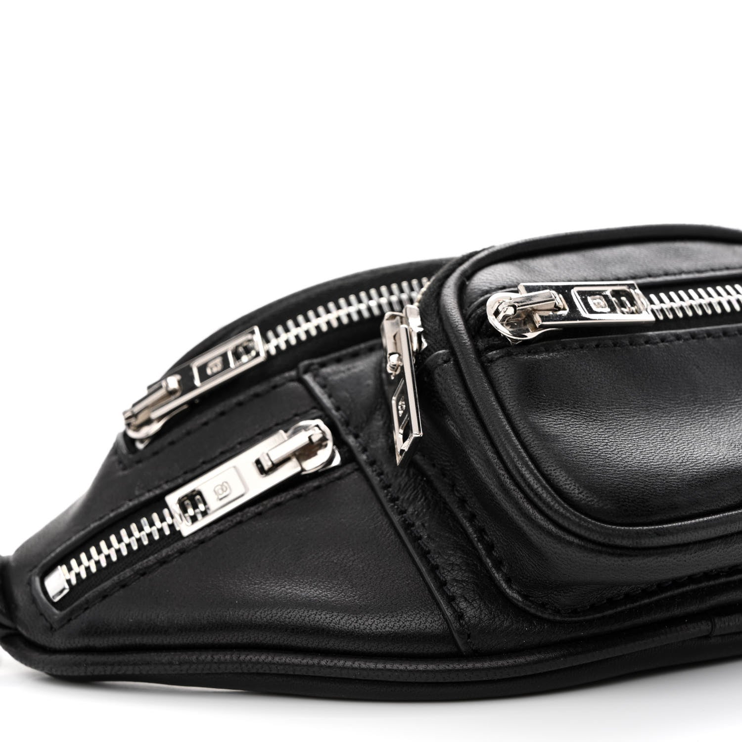 Alexander Wang Lambskin Mini Attica Belt Bag Black 10 of 12
