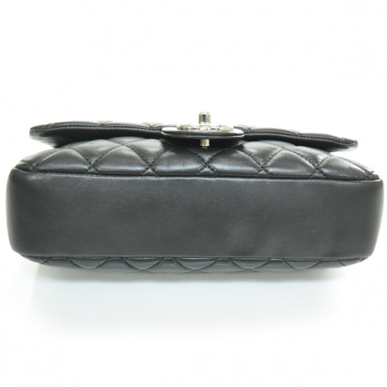 Lambskin Medium Coco Rain Flap Black