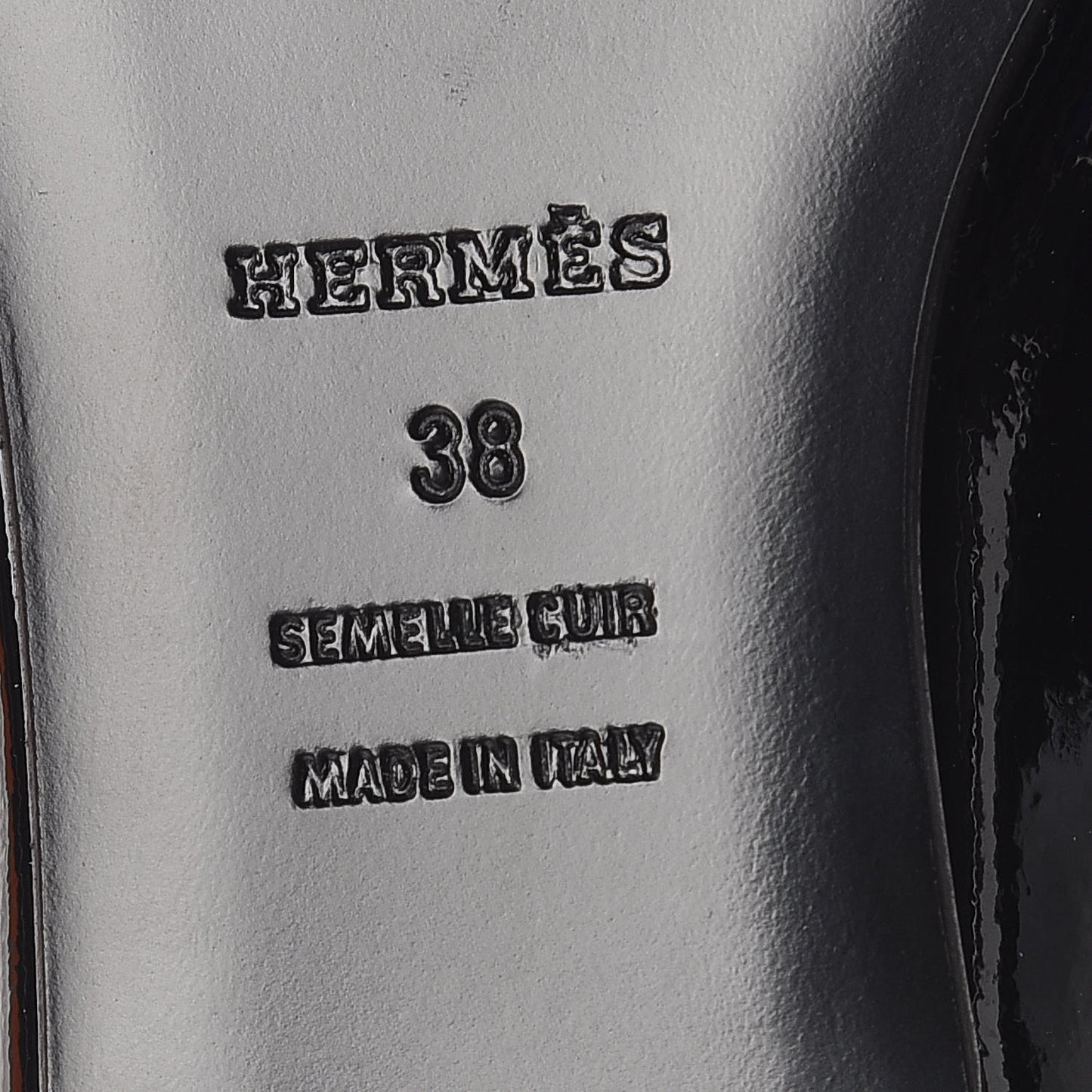 Patent Epsom Nice Ballerina Flats 38 Black