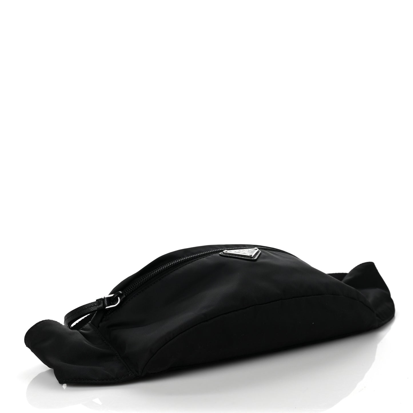 Tessuto Nylon Montagna Belt Bag Black