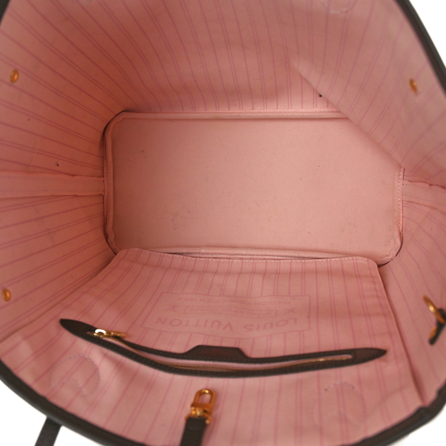 Damier Ebene Neo Neverfull MM Rose Ballerine