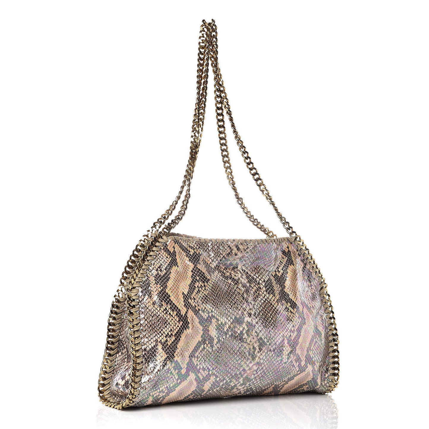 Eco Python Oleographic Small Falabella Tote