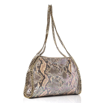 Stella McCartney Eco Python Oleographic Small Falabella Tote 3 of 7
