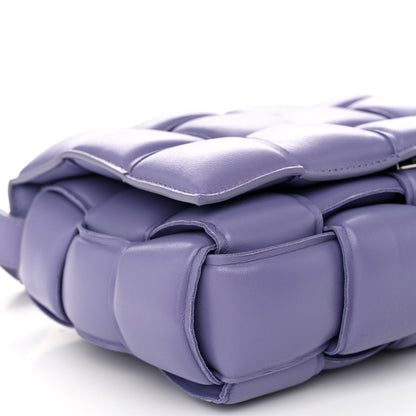 Bottega Veneta Nappa Maxi Intreccio Padded Cassette Crossbody Bag Lavender 9 of 10
