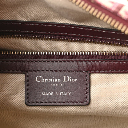 Christian Dior Oblique Boston Bag Bordeaux 6 of 11