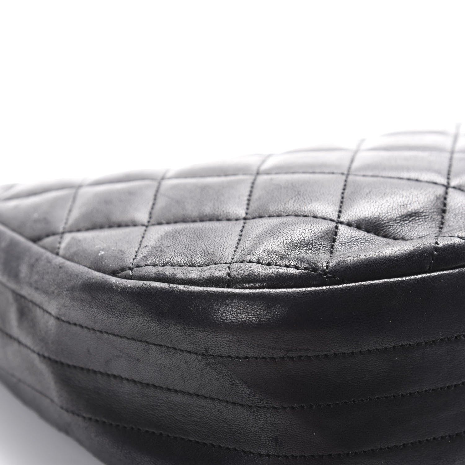 Chanel Quilted Lambskin Small Single Flap Black 14 of 18