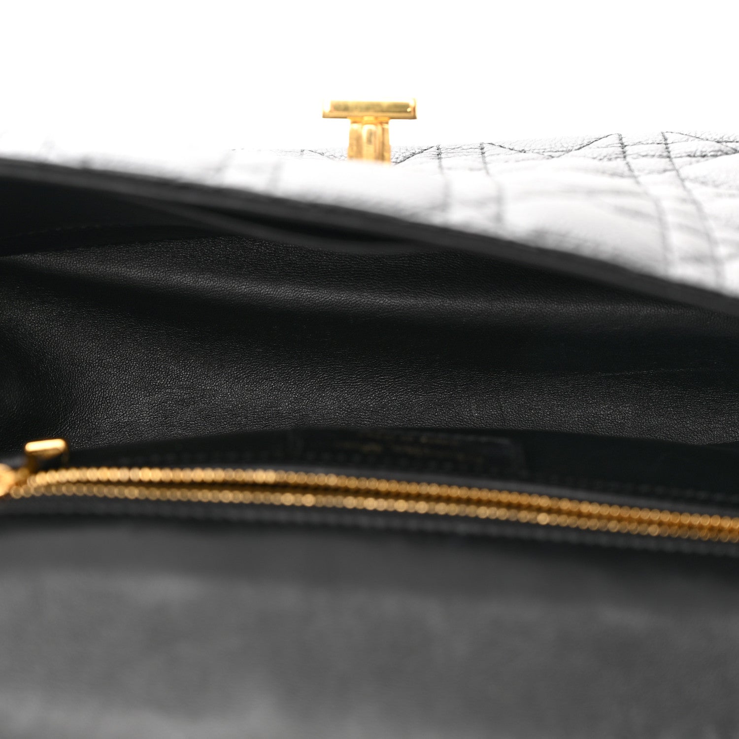 Christian Dior Calfskin Cannage Medium Caro Bag Black 5 of 21