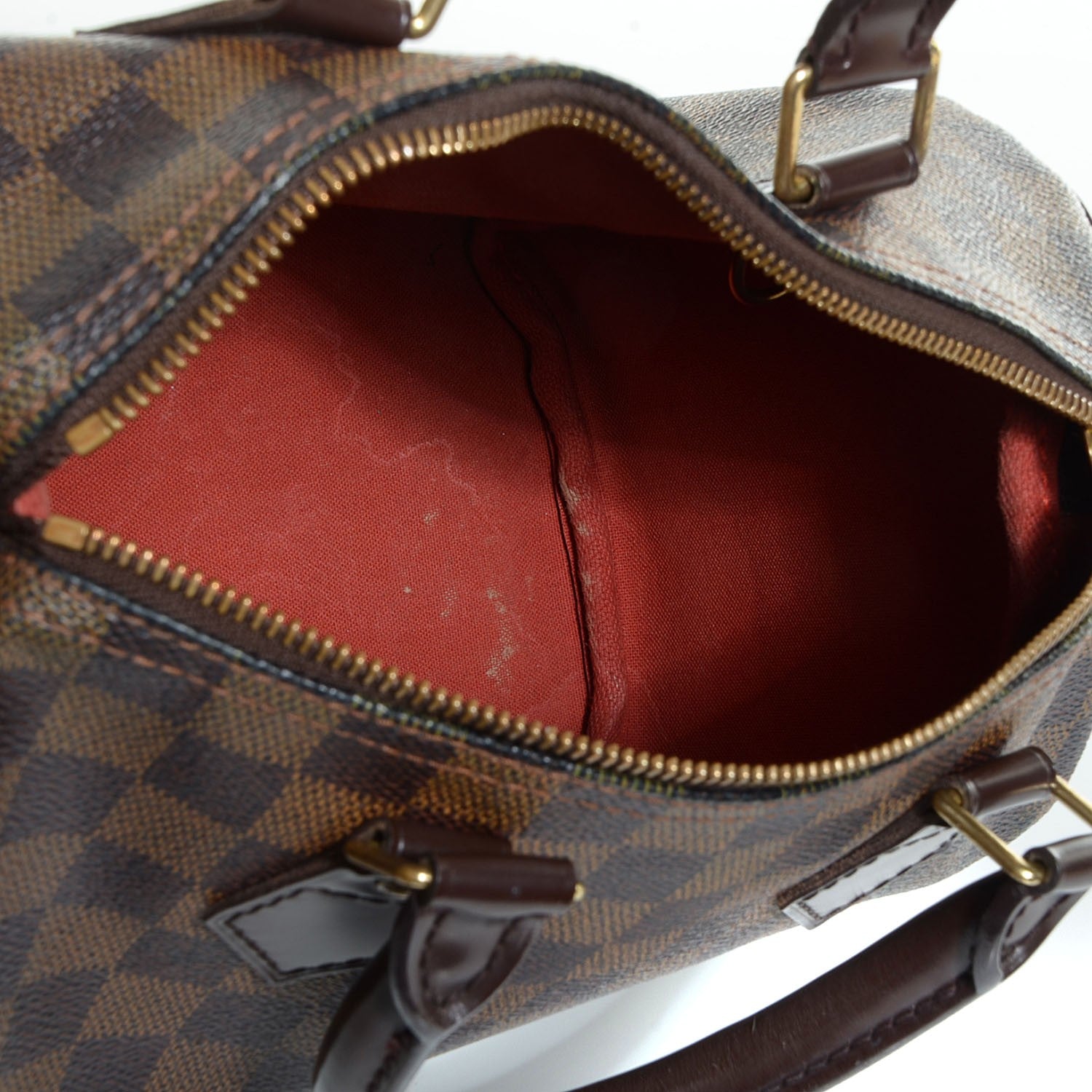 Louis Vuitton Damier Ebene Speedy 25 5 of 7