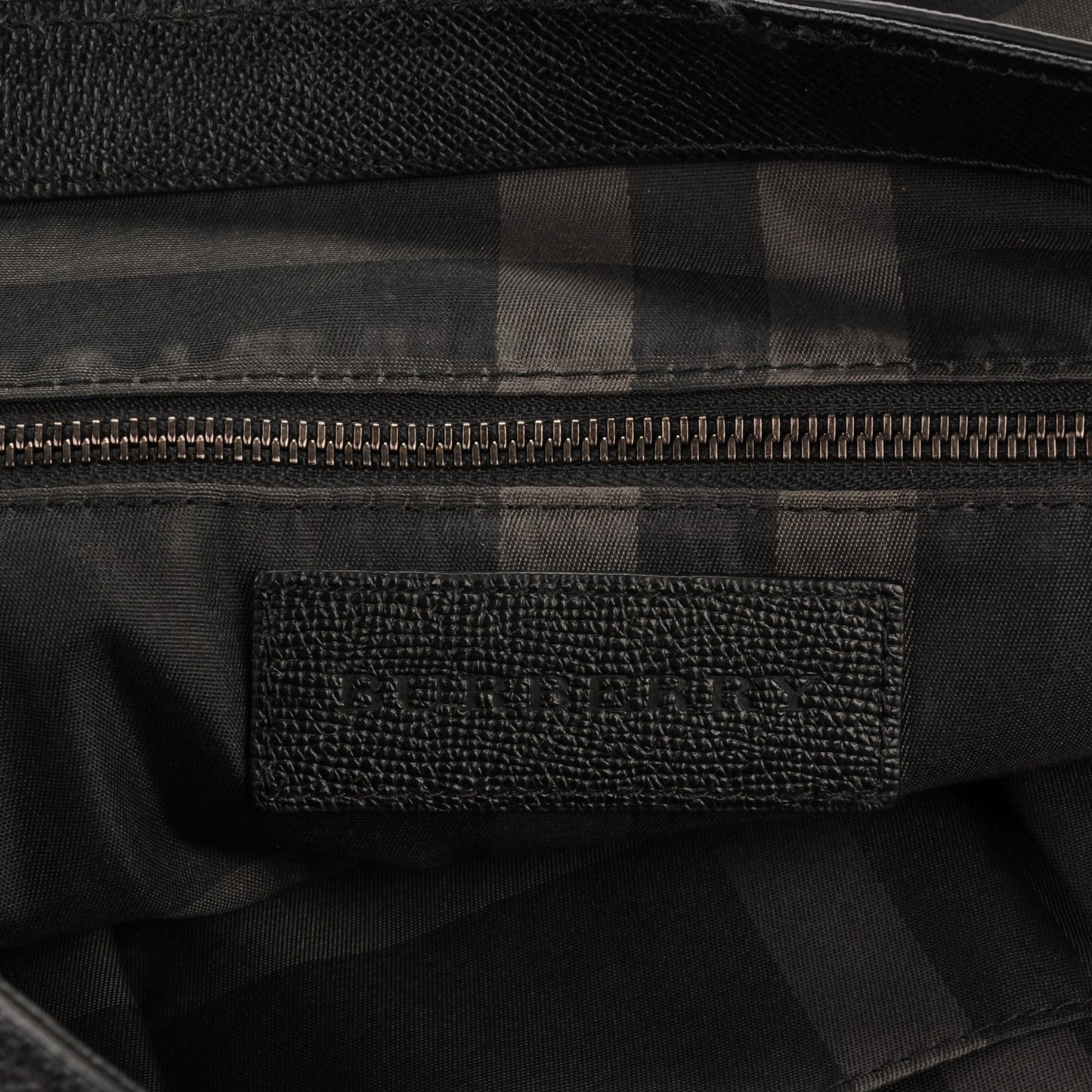Calfskin Nylon Messenger Ink Blue