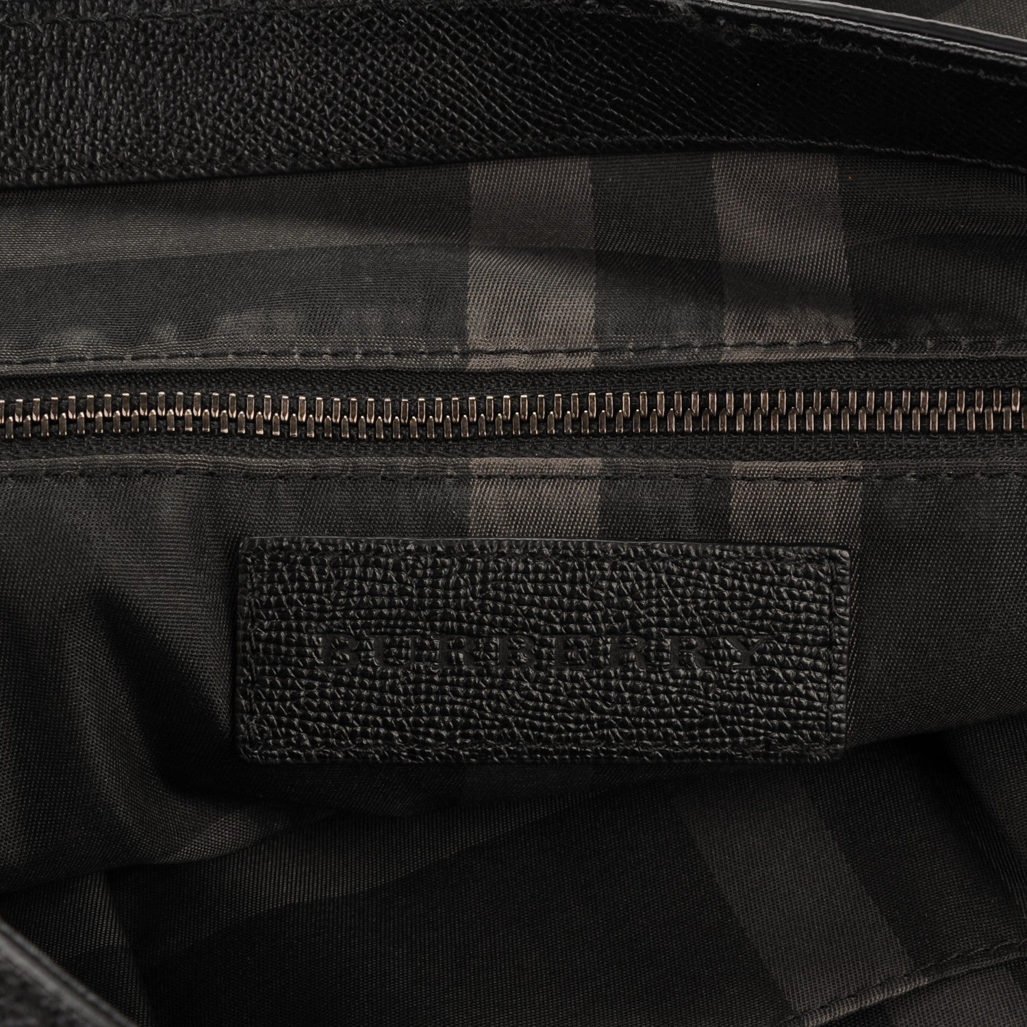 Burberry Calfskin Nylon Messenger Ink Blue 6 of 8