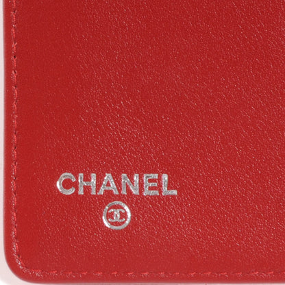 Chanel Caviar Yen CC Wallet Red 7 of 9