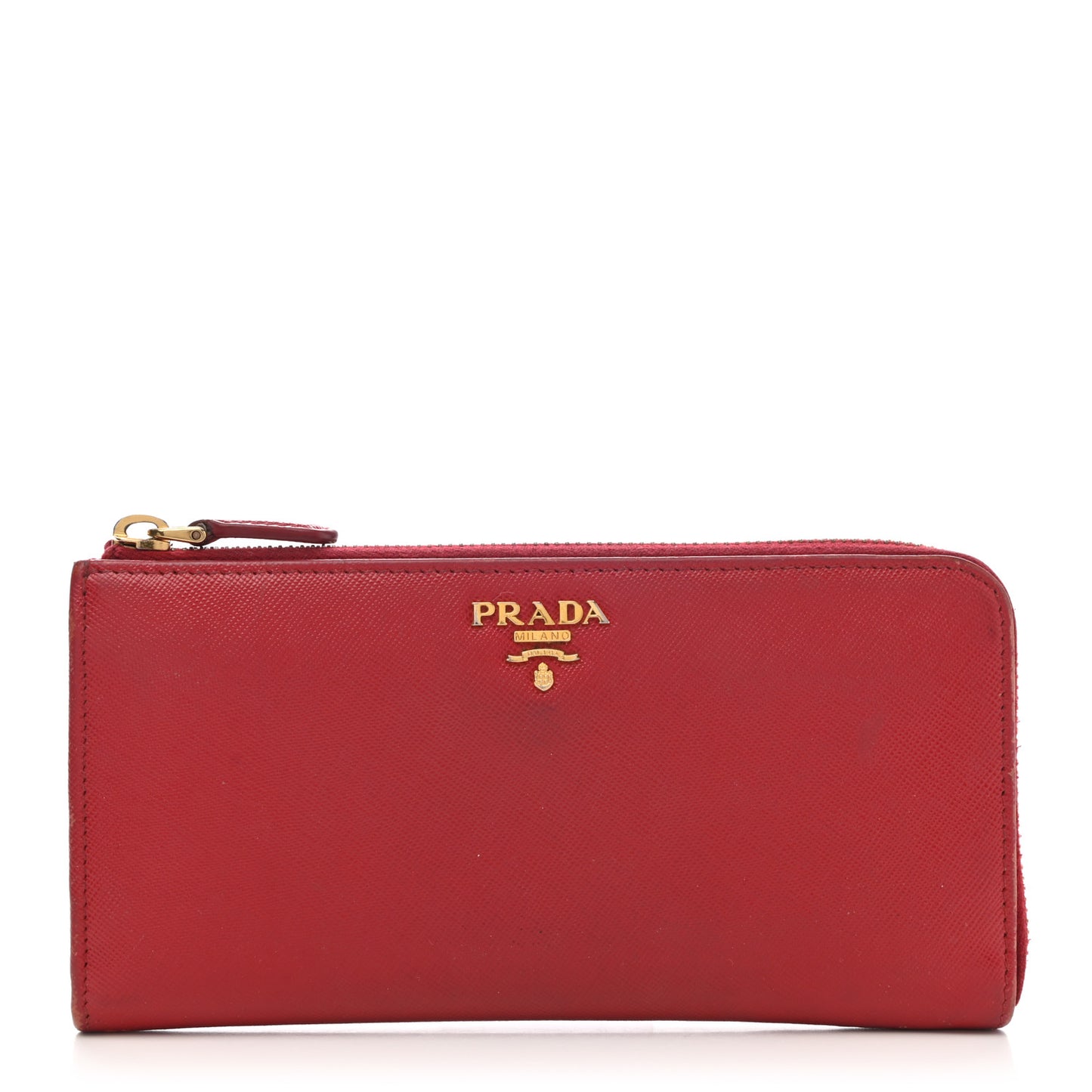 Saffiano Zip Around Wallet Fuoco