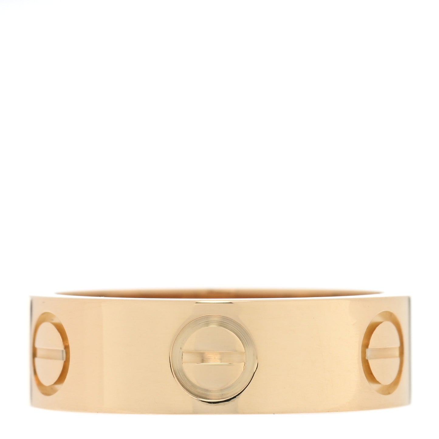 18K Yellow Gold 5.5mm LOVE Ring 50 5.5