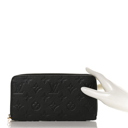 Louis Vuitton Empreinte Zippy Wallet Black 2 of 8