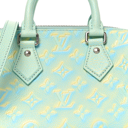 Louis Vuitton Empreinte Monogram Summer Stardust Speedy 20 Water Green 7 of 9