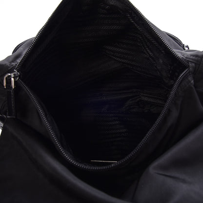 Prada Nylon Vela Messenger Bag Black 5 of 7