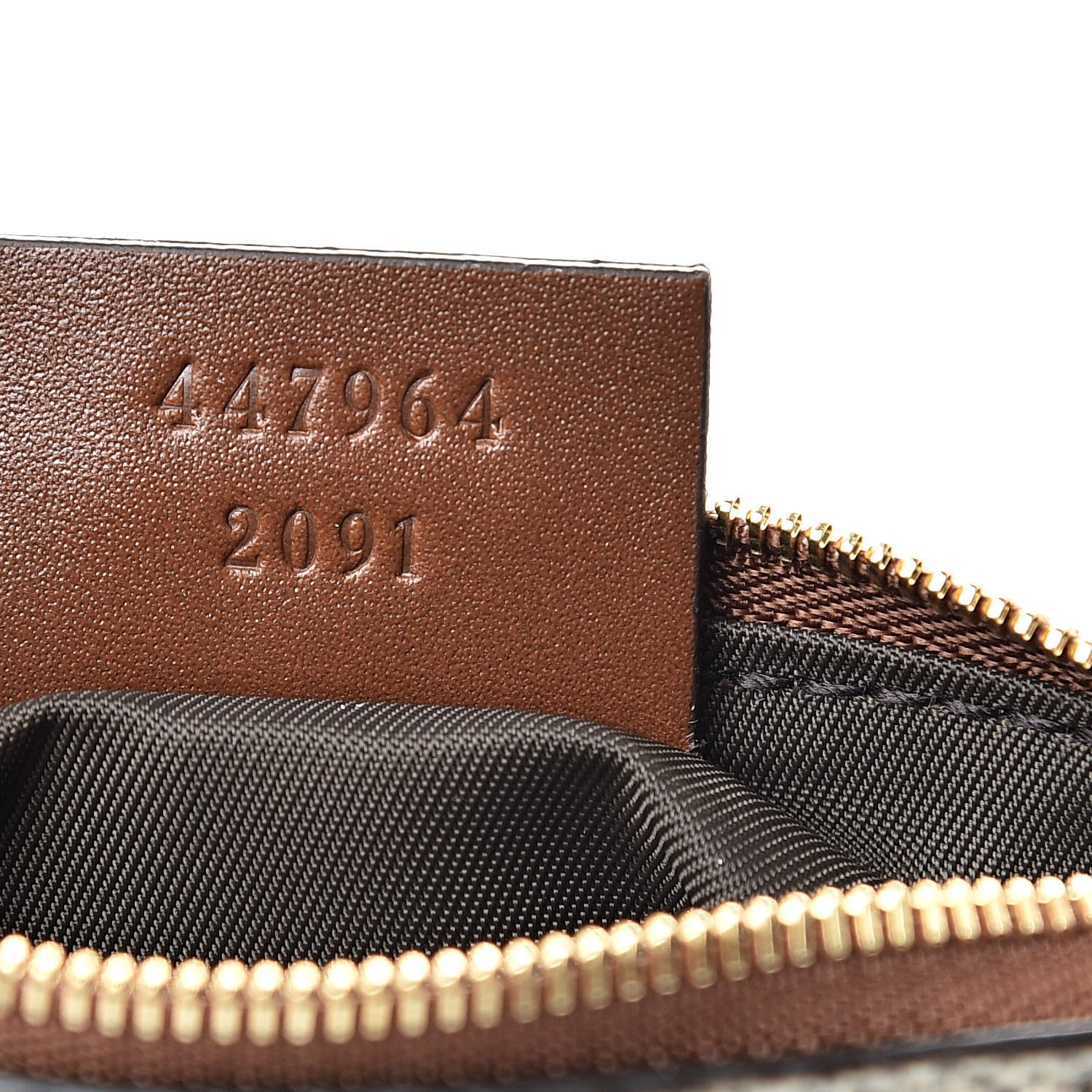 Gucci GG Supreme Monogram Key Case Brown 7 of 8