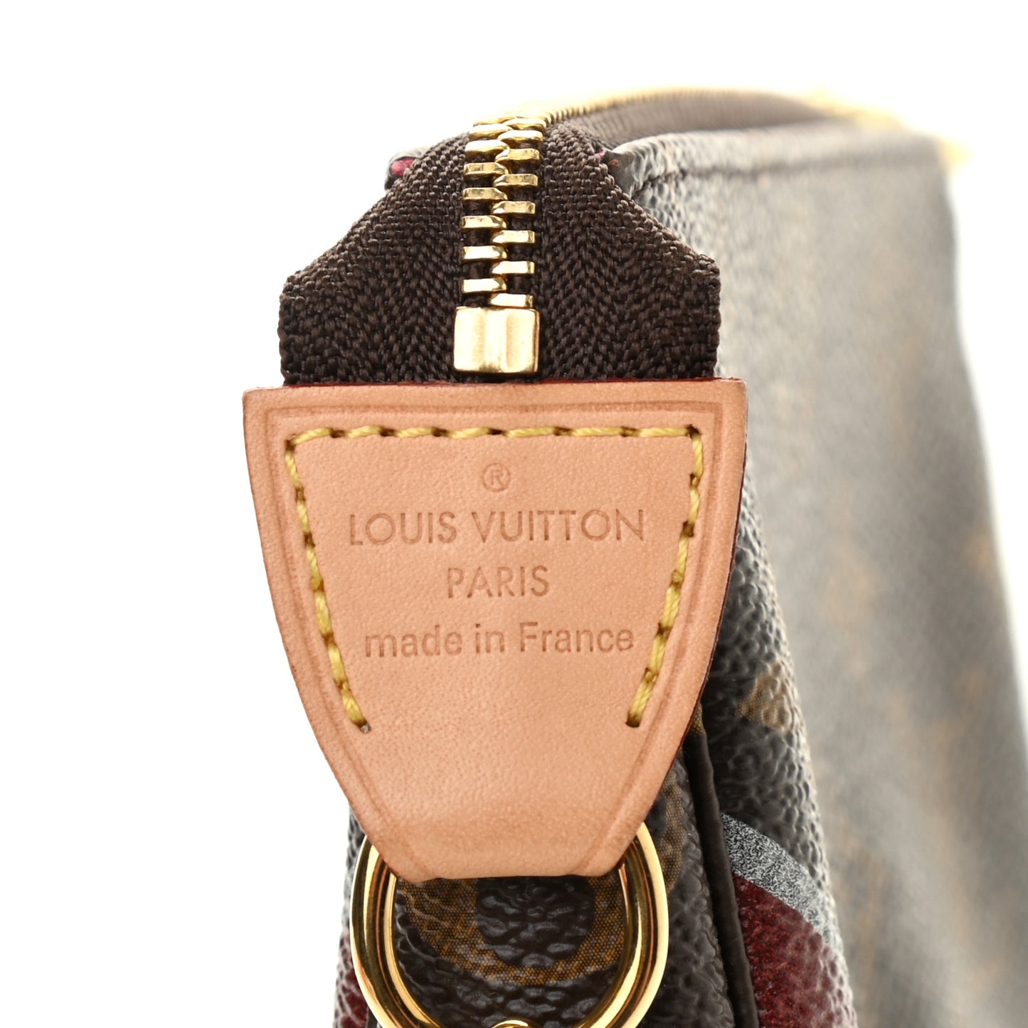 Monogram My LV Heritage Mini Pochette Accessories Rouge White