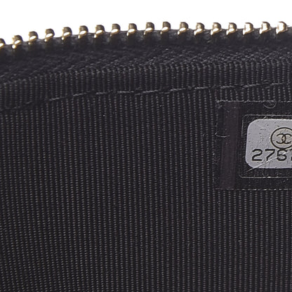 Chanel Iridescent Caviar Quilted Classic iPhone Pouch Black 7 of 8
