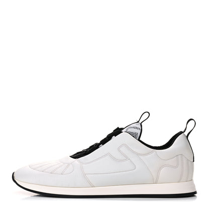 Fendi Nylon FFreedom Sneakers 39.5 White 1 of 8