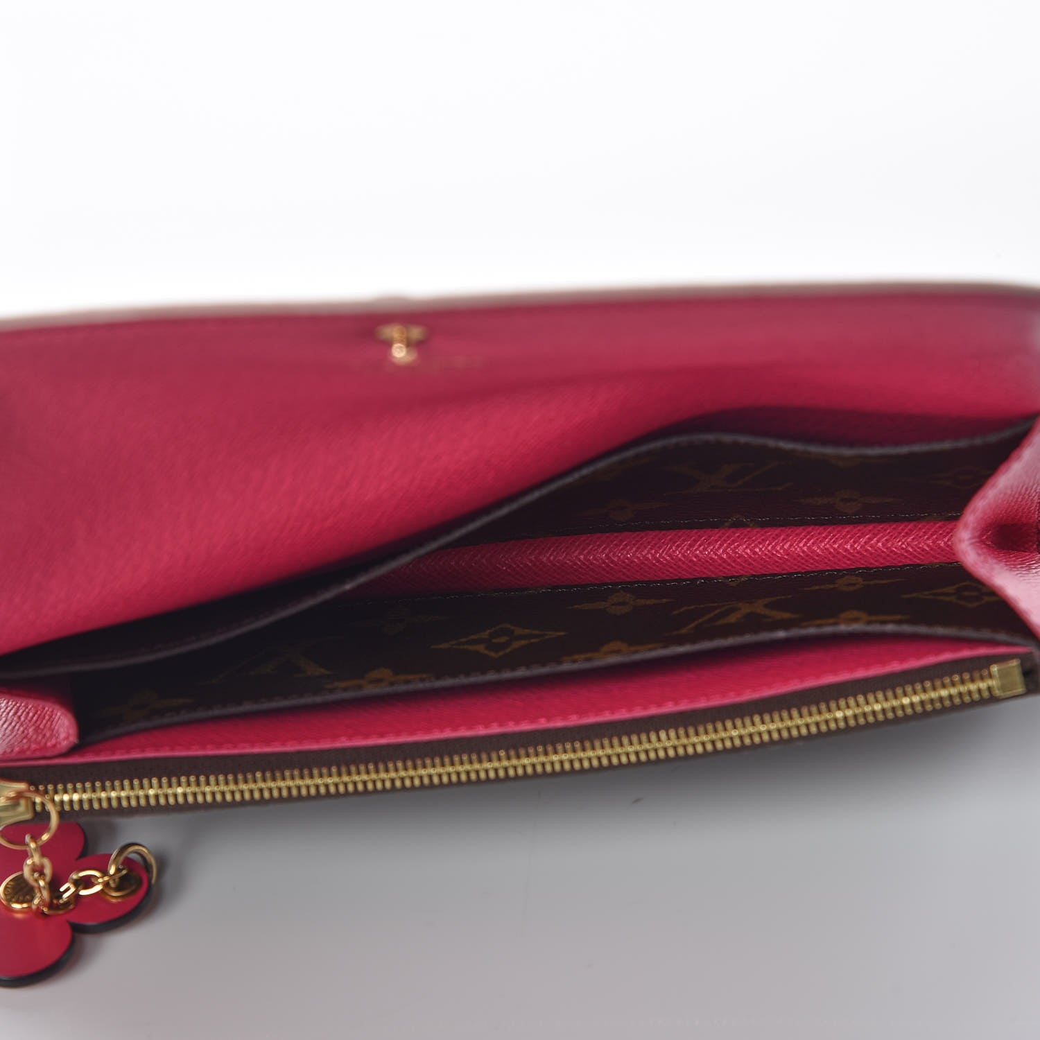 Louis Vuitton Monogram Bloom Flower Emilie Wallet 7 of 10