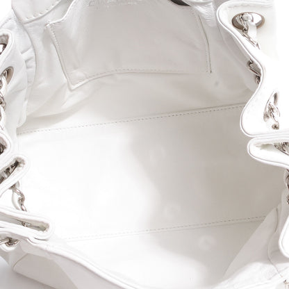 Chanel Lambskin Sensual Medium Flap White 7 of 9