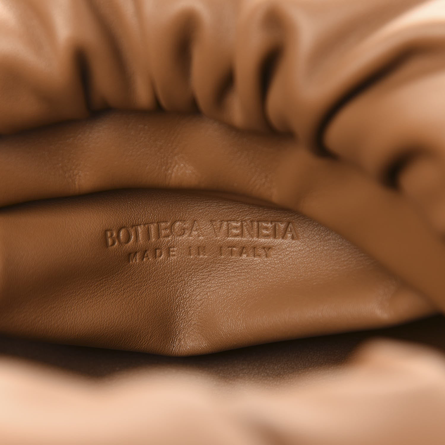 Bottega Veneta Calfskin The Pouch Chain Moutarde 6 of 10