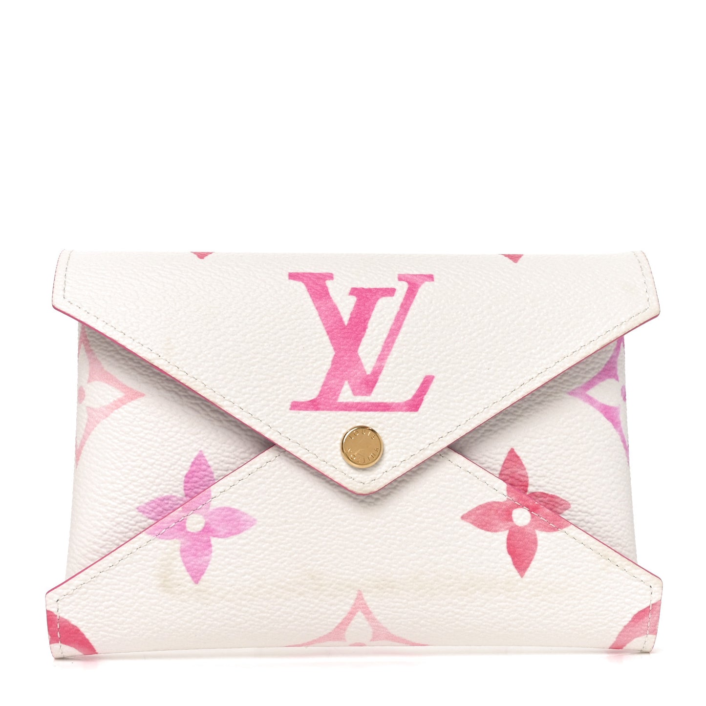 Monogram Giant By The Pool Medium Kirigami Pochette Insert Rose