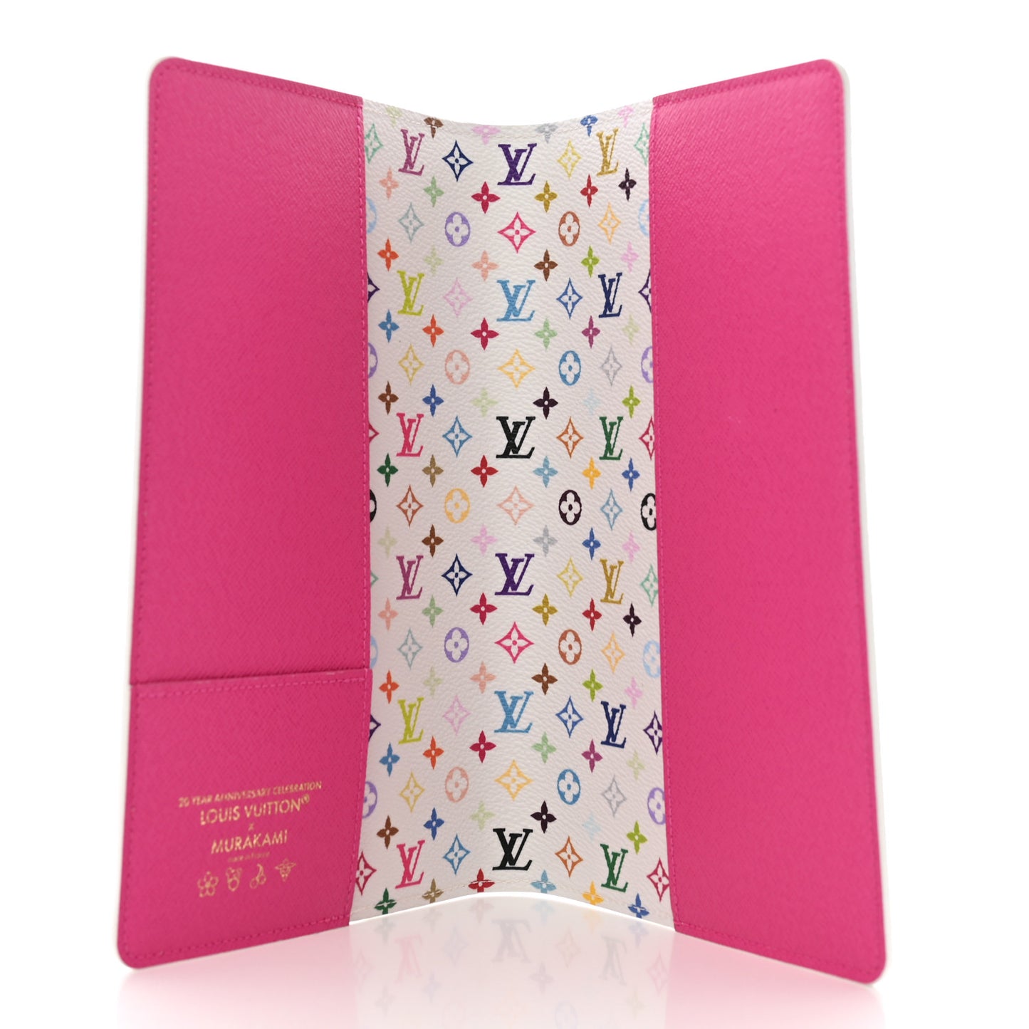 LV X TM Monogram Multicolor Emily Notebook Cover MM White