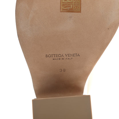 Bottega Veneta Nappa Slide Platform 115 Wedge Sandals 38 Macaroon 6 of 8