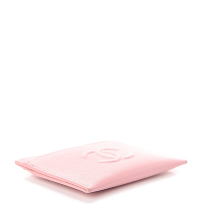 Chanel Calfskin Timeless CC Card Holder Light Pink 4 of 9