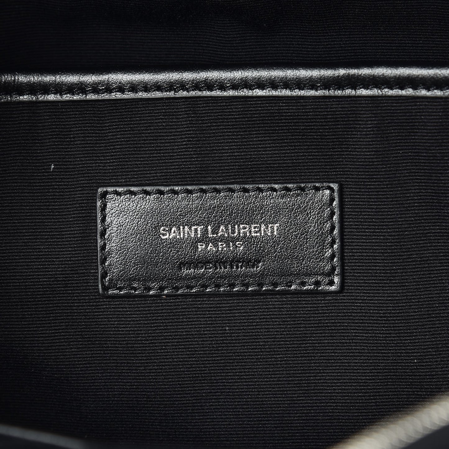 Canvas Signature Heaven Embroidered Mini City Backpack Black