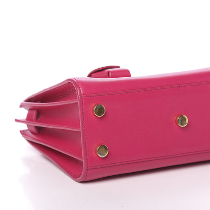 Saint Laurent Calfskin Nano Sac De Jour Bubblegum 10 of 13