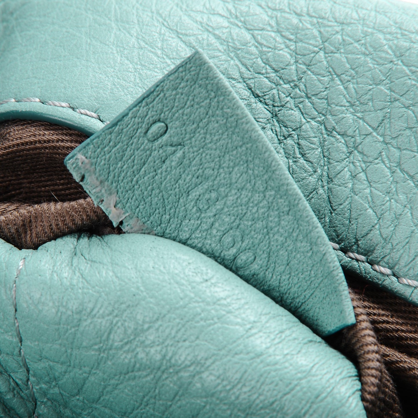 Calfskin Mini Marcie Round Crossbody Bag Fresh Mint