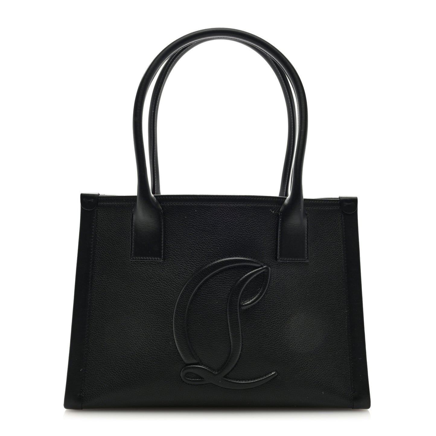 Calfskin Empire Small By My Side Tote Black