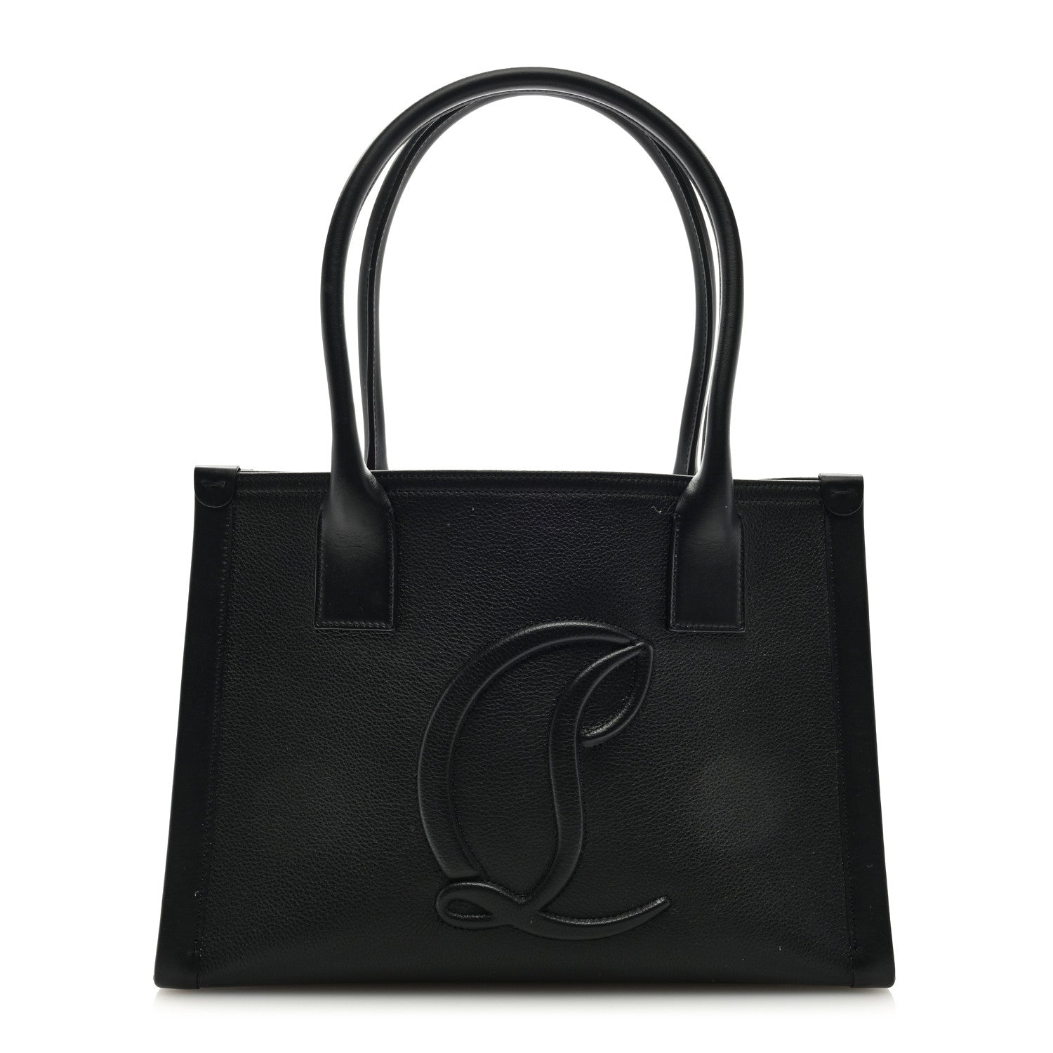 Christian Louboutin Calfskin Empire Small By My Side Tote Black 1 of 8