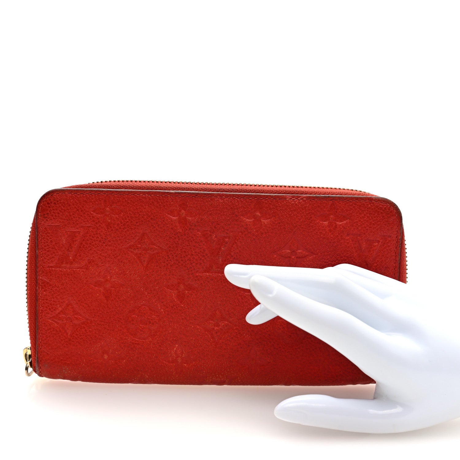 Louis Vuitton Monogram Empreinte 財布 Louis Vuitton Empreinte Zippy Wallet Cherry 1859084 – FASHIONPHILE