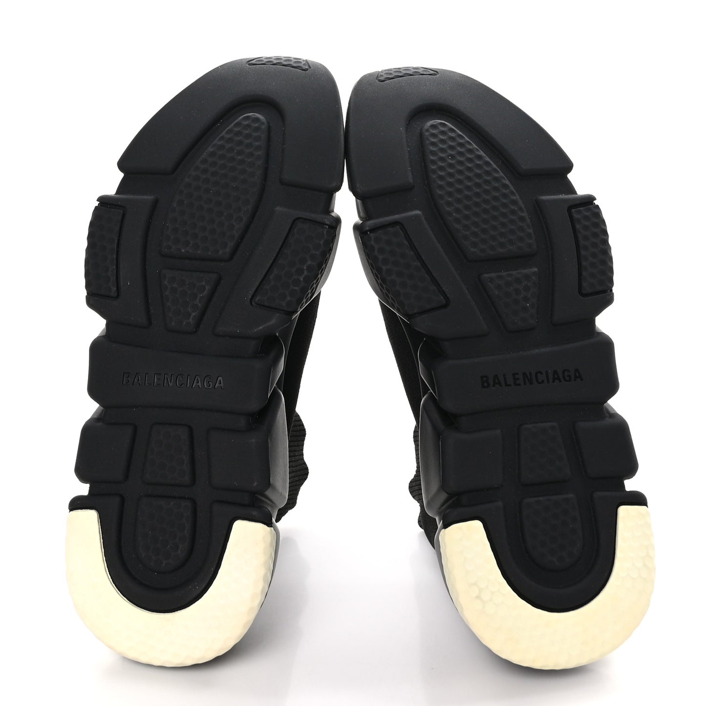 Neoprene Knit Womens Speed Sneakers 36 Black White