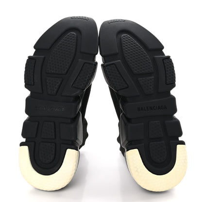 Balenciaga Neoprene Knit Womens Speed Sneakers 36 Black White 5 of 7