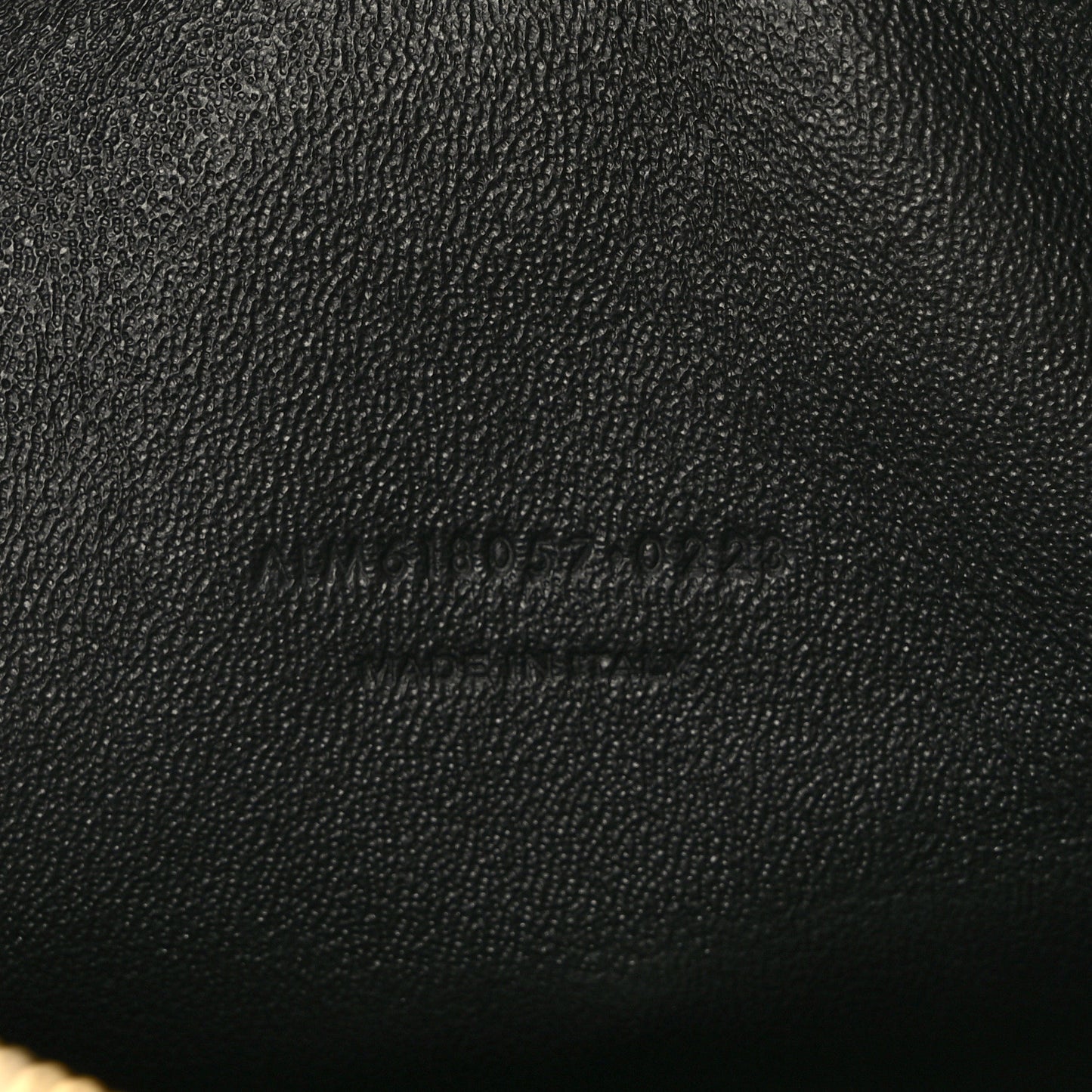 Grain De Poudre Matelasse Monogram Mini Lou Camera Bag Black