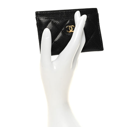 Chanel Caviar Quilted Card Holder Black 2 of 10