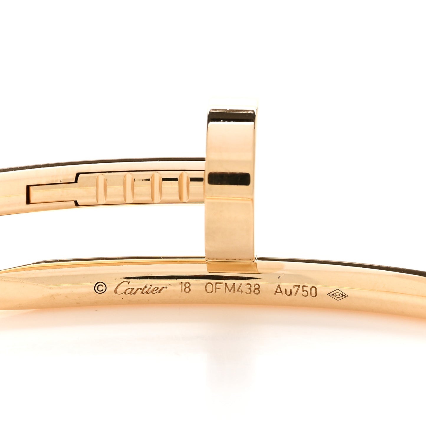 18K Yellow Gold Juste Un Clou Bracelet 18