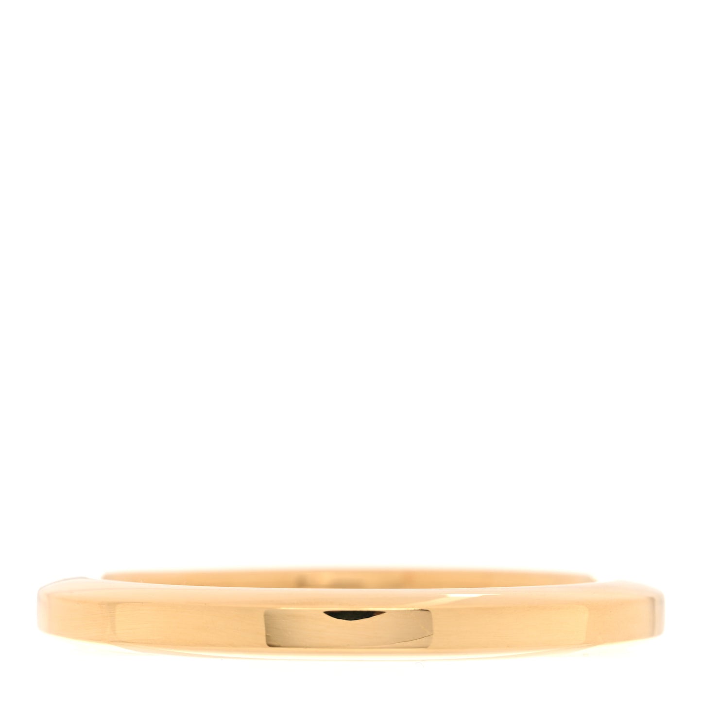 18K Yellow Gold Tiffany Lock Bangle Bracelet