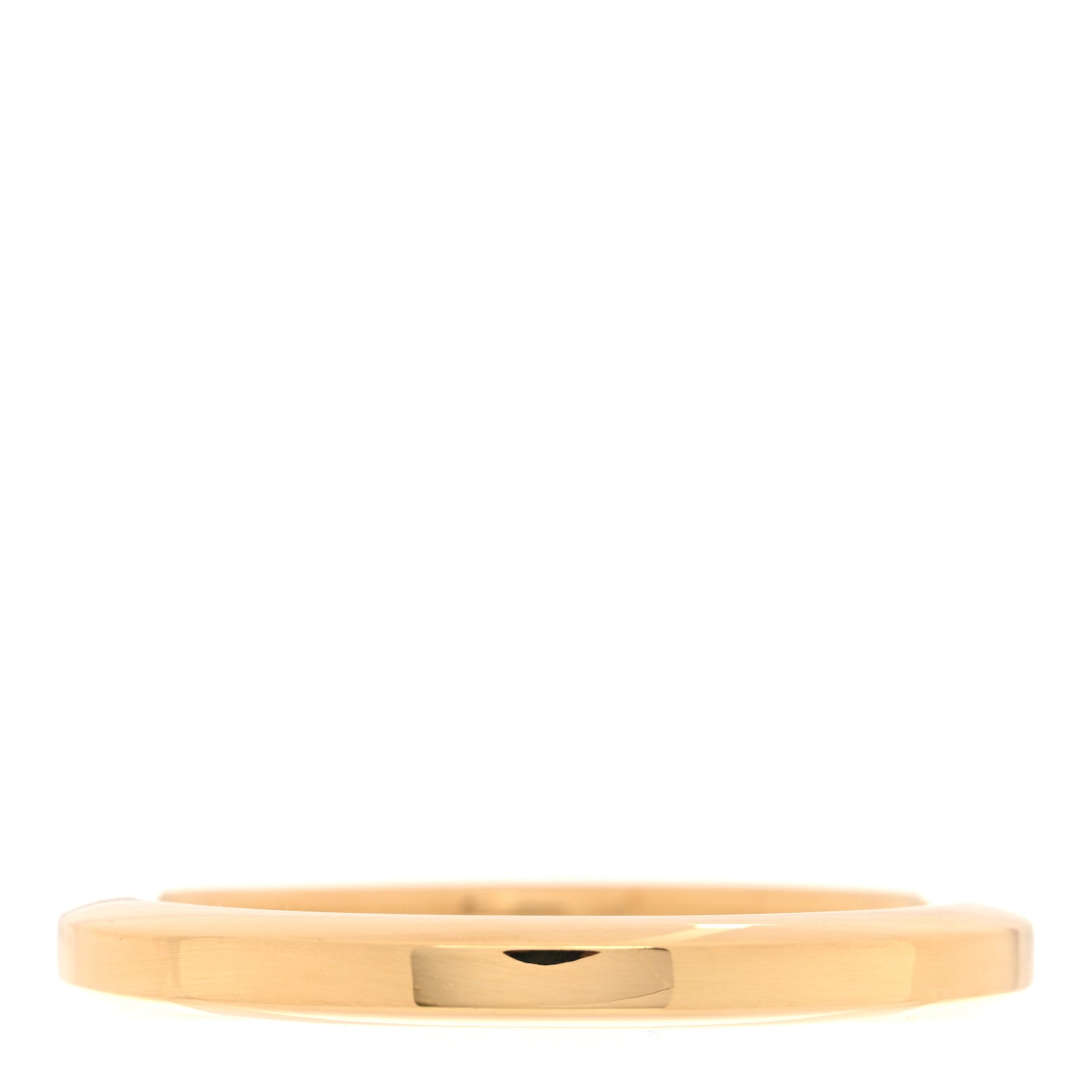 Tiffany 18K Yellow Gold Tiffany Lock Bangle Bracelet 3 of 6