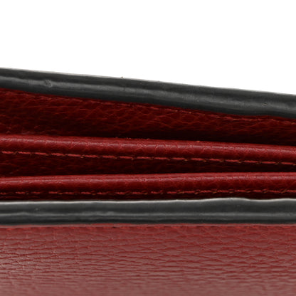 Gucci Calfskin Mini Dionysus Chain Wallet Hibiscus Red 13 of 13