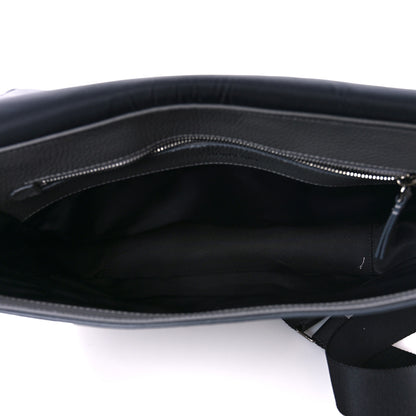 Burberry Calfskin Logo Messenger Charcoal Grey 5 of 13