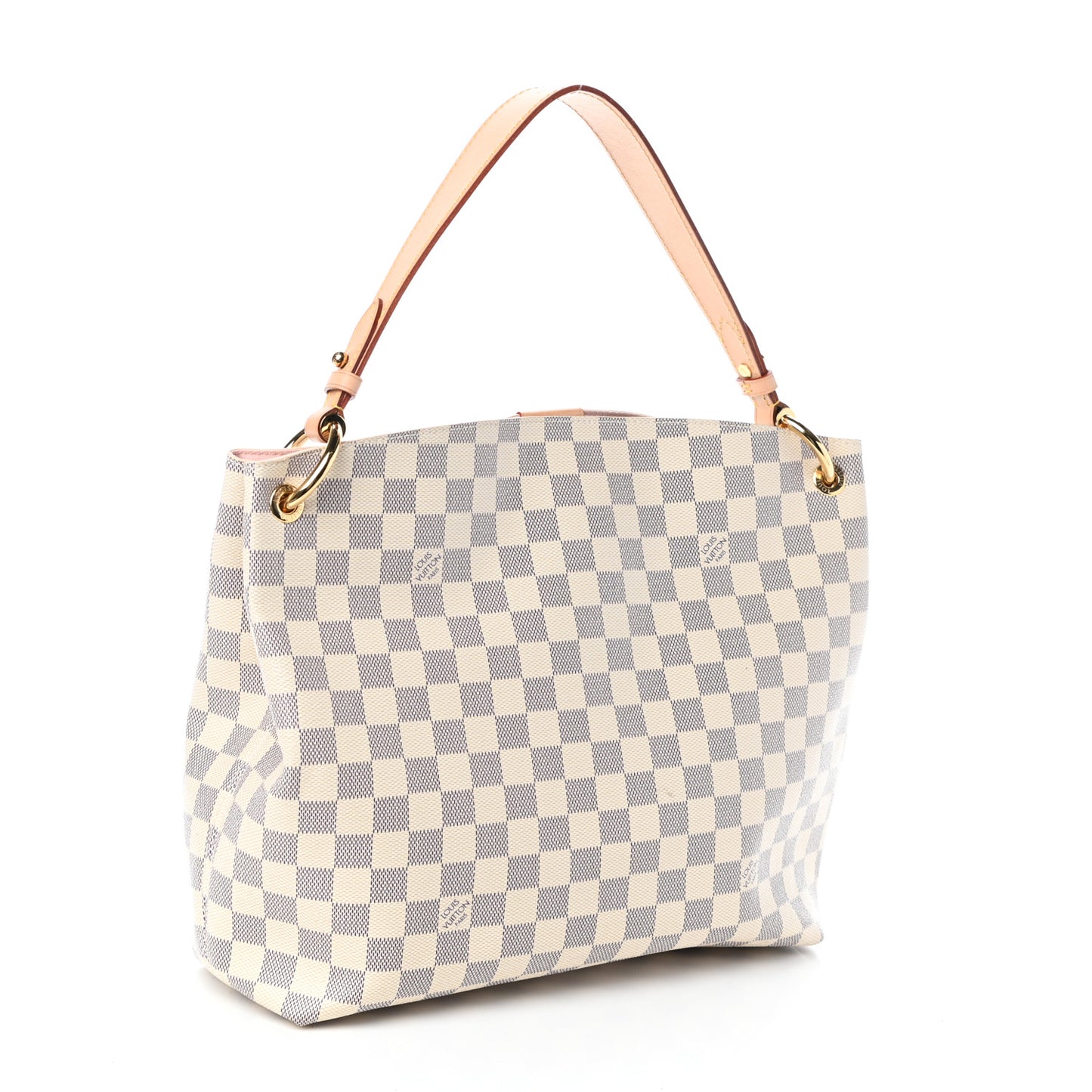 Damier Azur Graceful PM Rose Ballerine